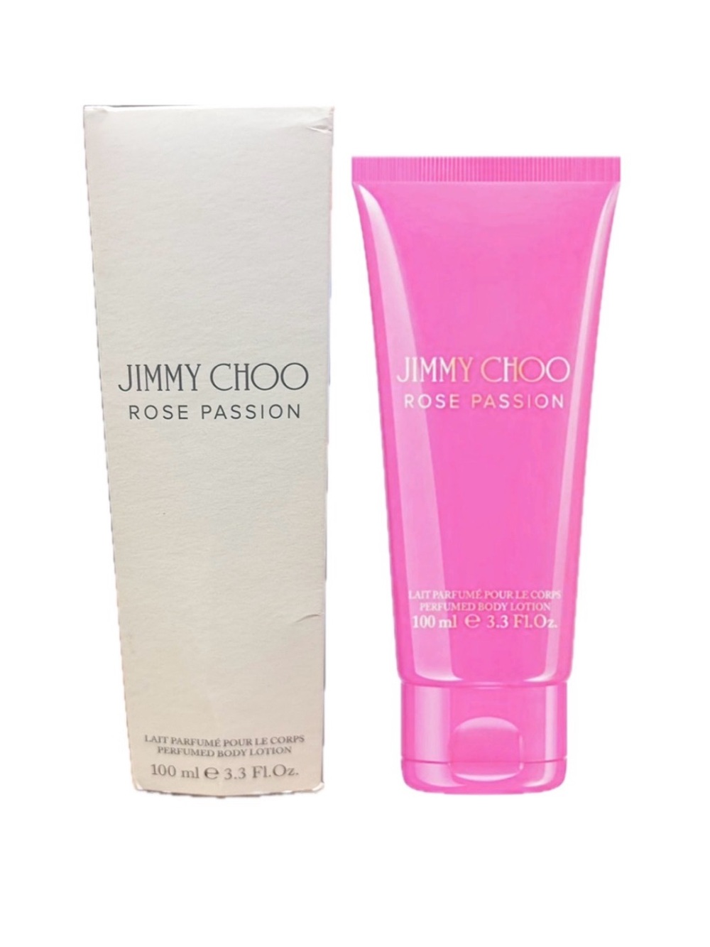 NIB JIMMY CHOO Rose Passion Perfumed Body Lotion